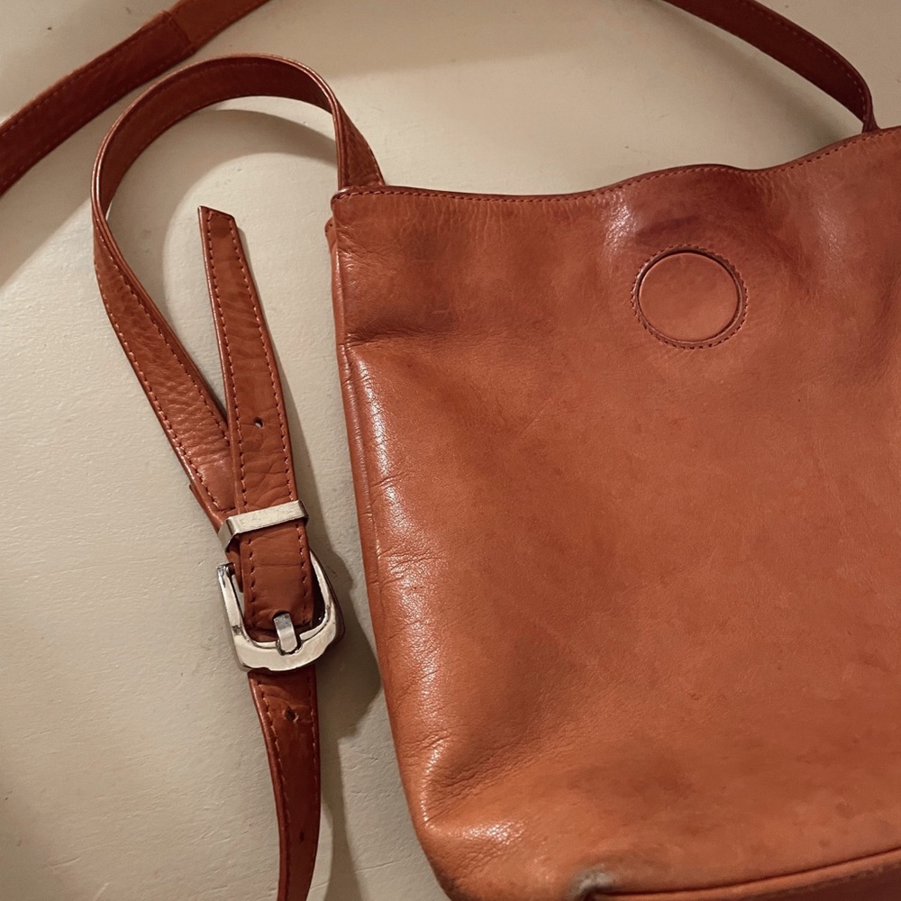 Vintage Leather Crossbody